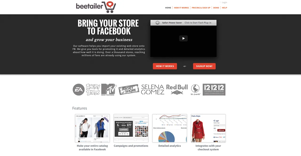 Beetailer brand asset featured on crazyegg.com
