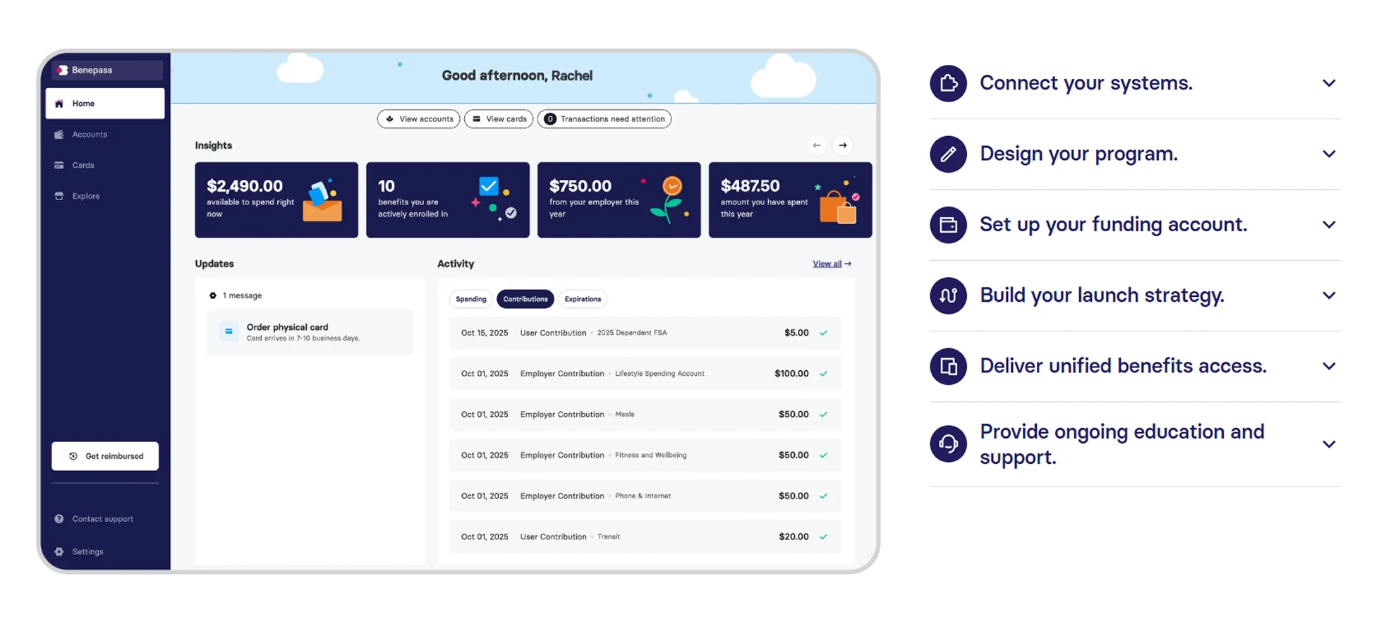 Benepass brand asset featured on getbenepass.com