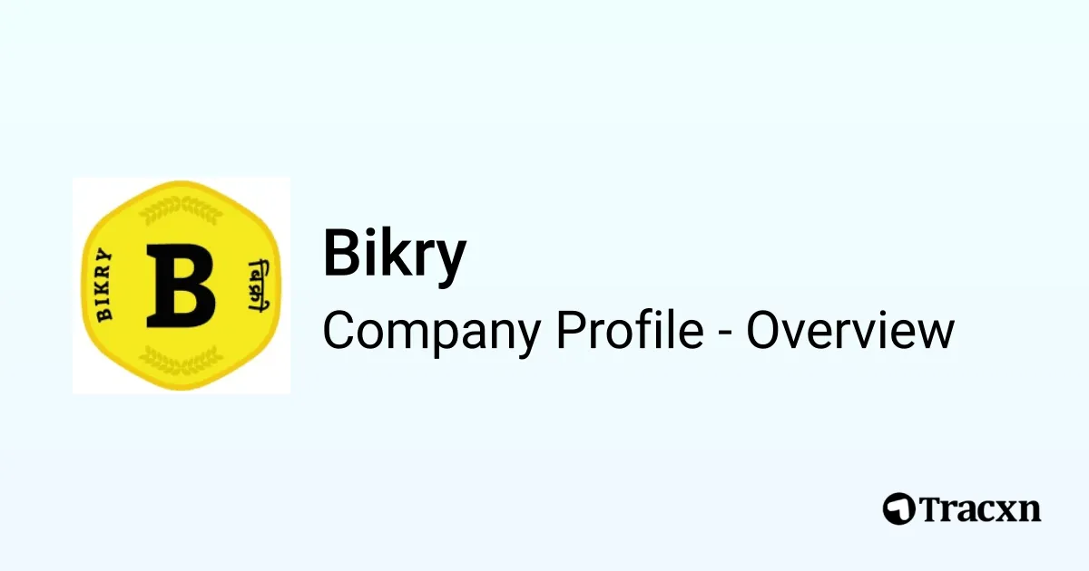 Bikry brand asset featured on tracxn.com