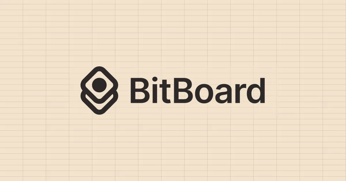 BitBoard brand asset featured on bitboard.work