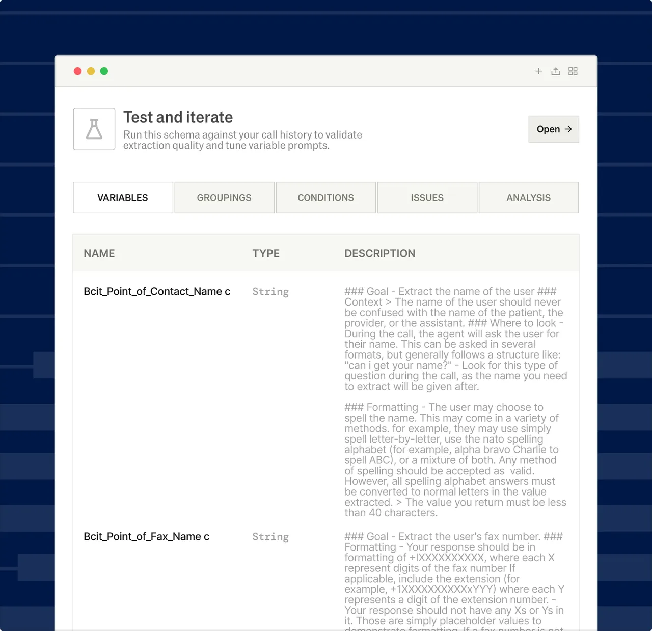 Bland AI brand asset featured on bland.com