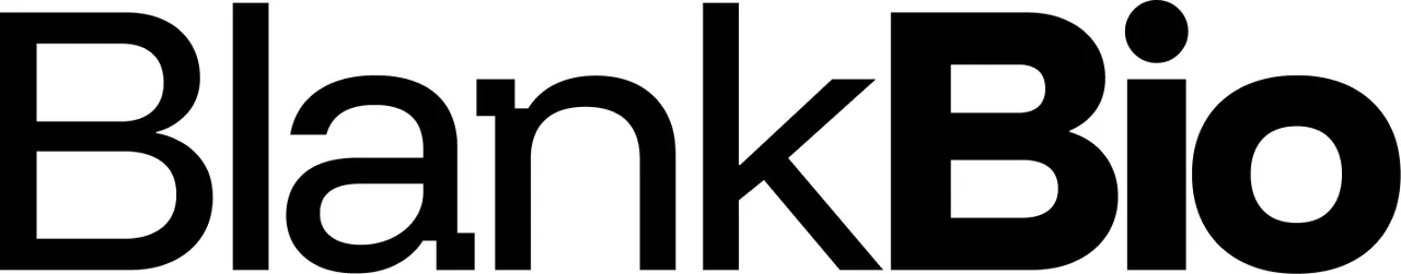 Blank Bio brand asset featured on blank.bio