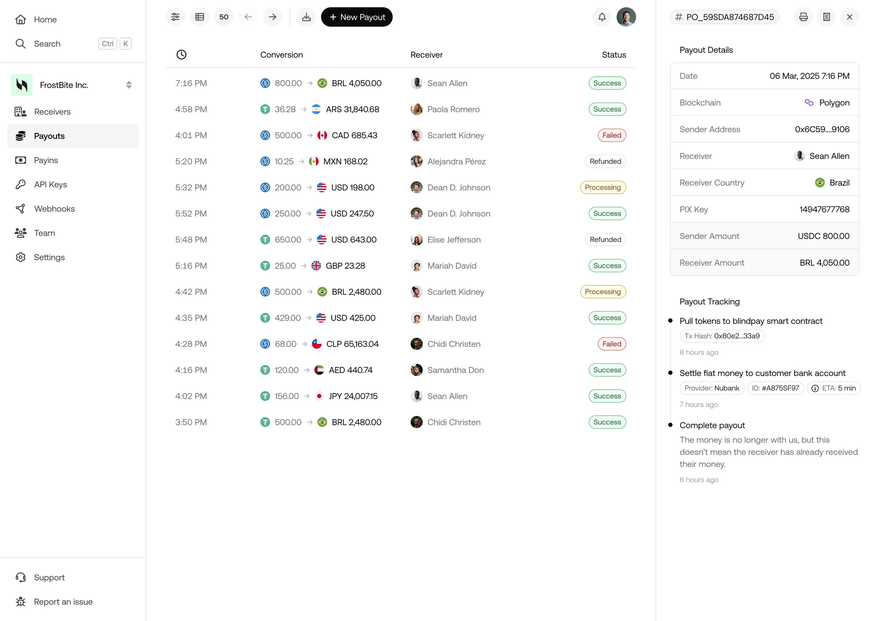 BlindPay brand asset featured on blindpay.com