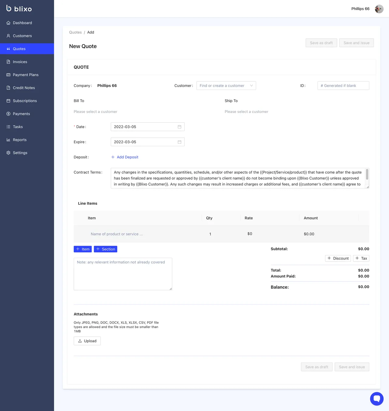 Blixo brand asset featured on blixo.com