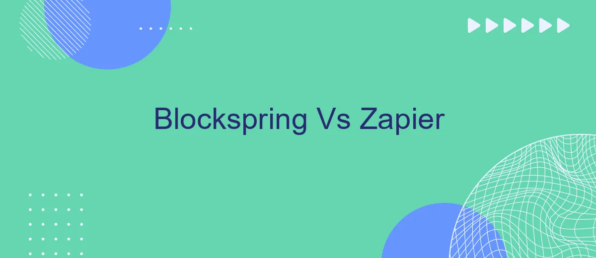 Blockspring brand asset featured on savemyleads.com