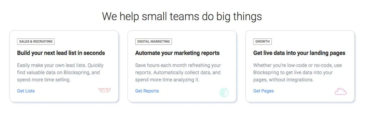 Blockspring brand asset featured on x.com