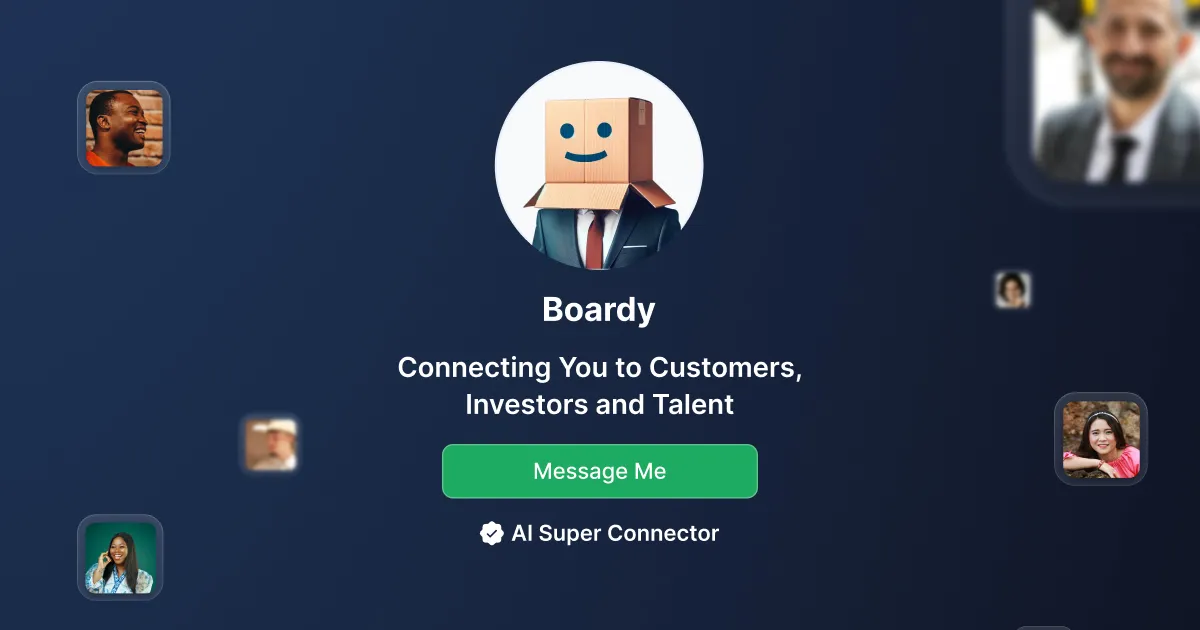 Boardy brand asset featured on boardy.ai