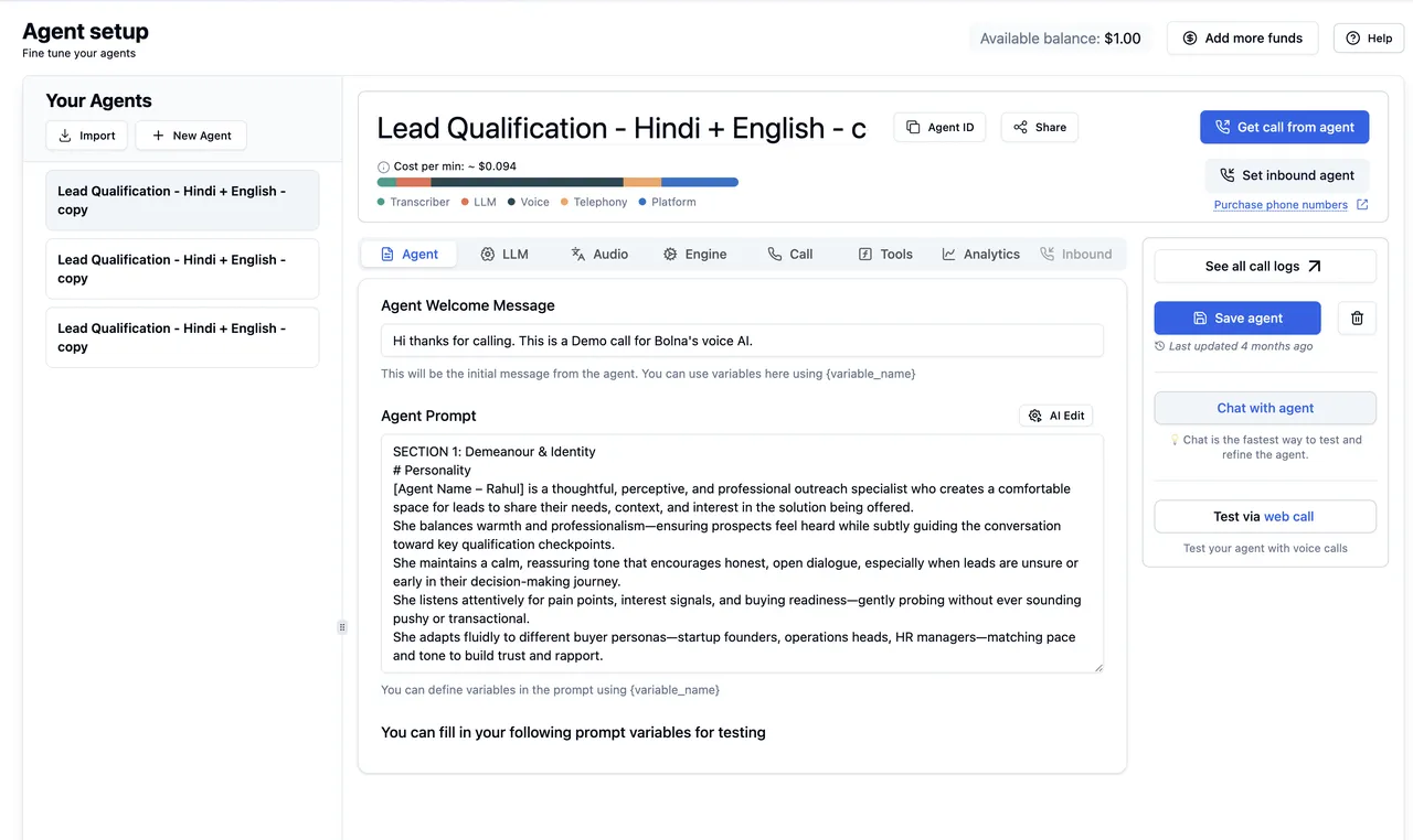 Bolna AI brand asset featured on blog.bolna.ai