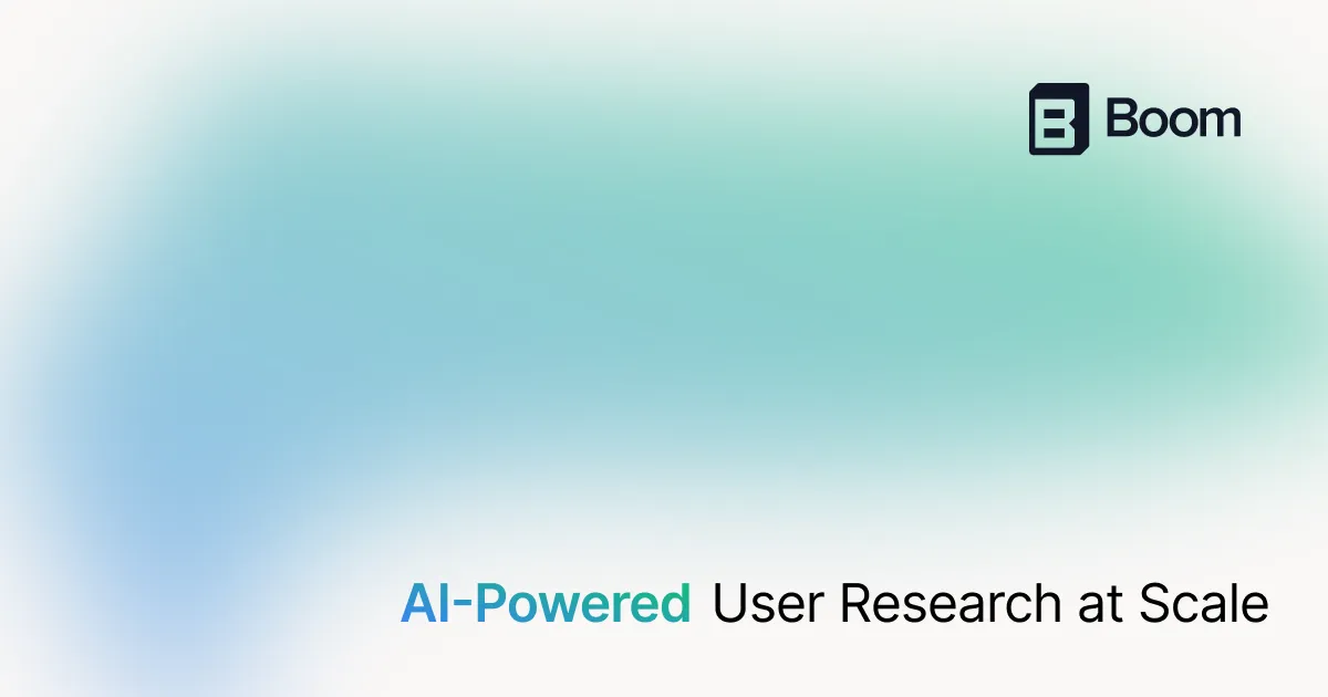 Boom AI brand asset featured on useboom.ai