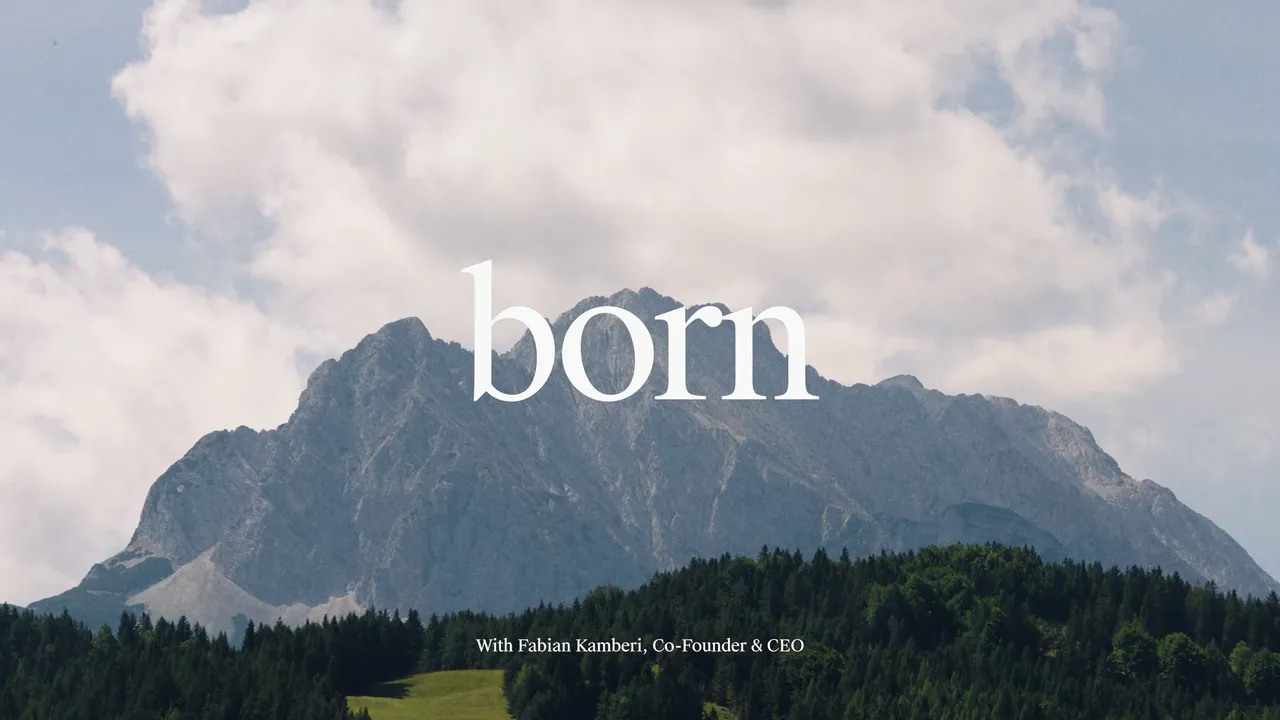 Born brand asset featured on born.com