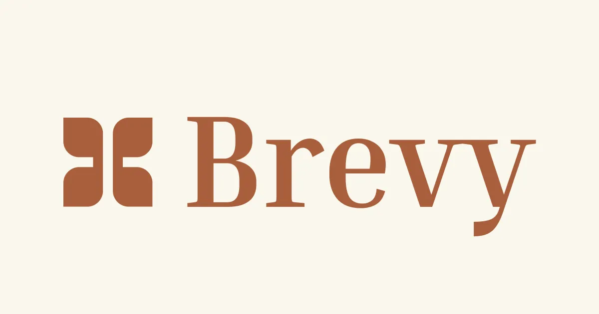 Brevy brand asset featured on brevy.com