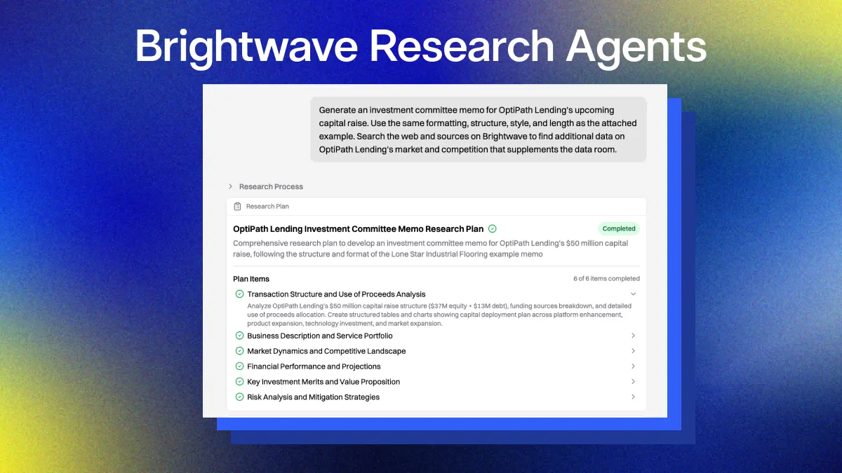 Brightwave brand asset featured on brightwave.io