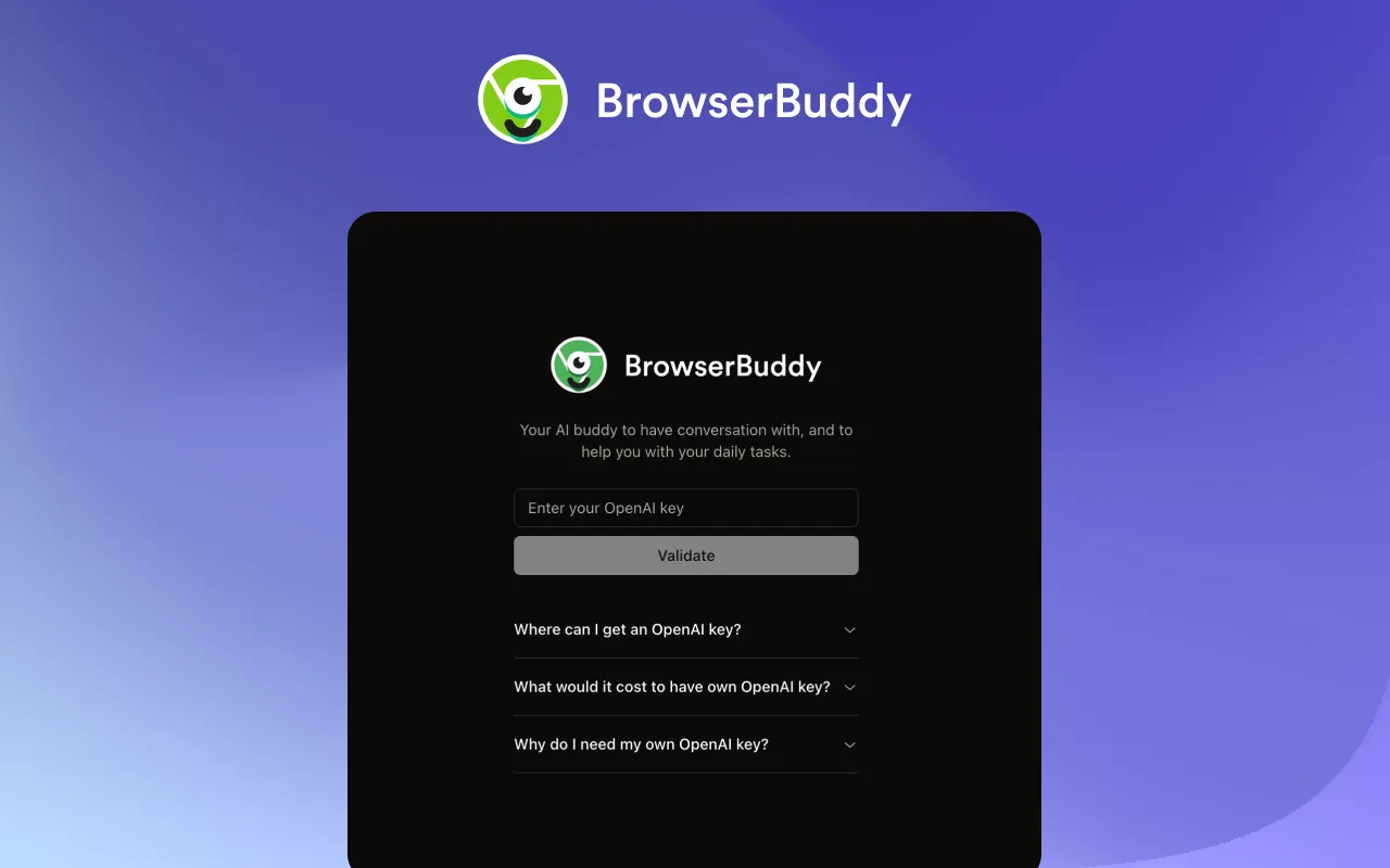 Browser Buddy brand asset featured on chromewebstore.google.com