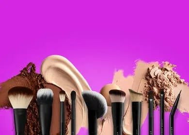 Brushes brand asset featured on nyxcosmetics.com