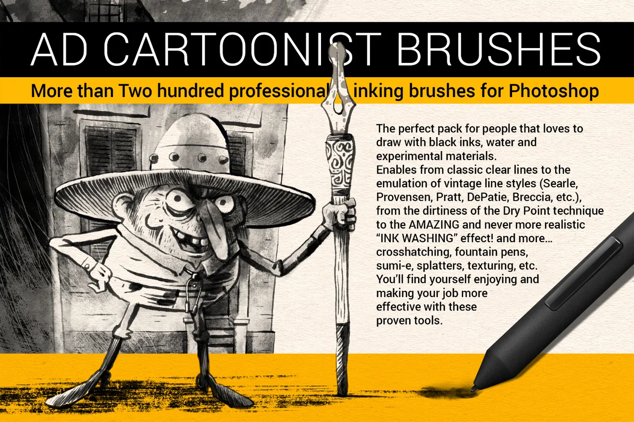 Brushes brand asset featured on alexdukal.com