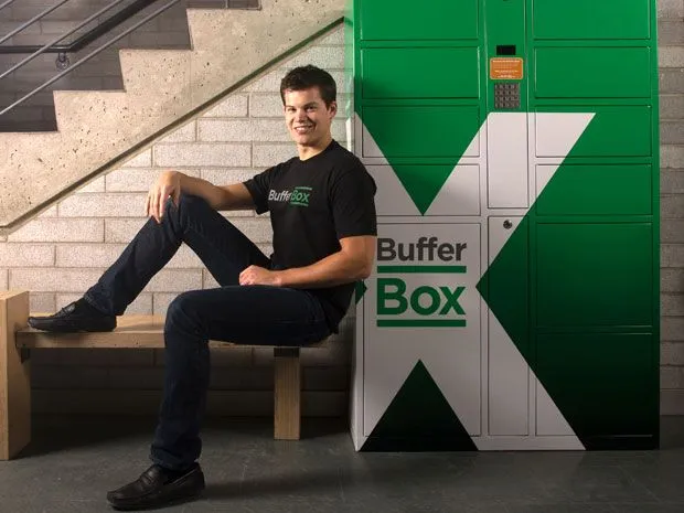 BufferBox brand asset featured on financialpost.com