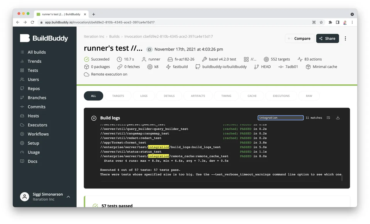 BuildBuddy brand asset featured on buildbuddy.io
