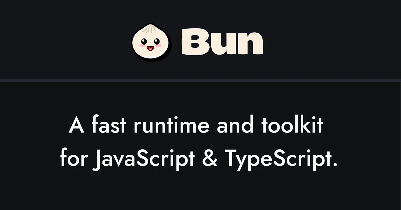 Bun brand asset featured on bun.sh