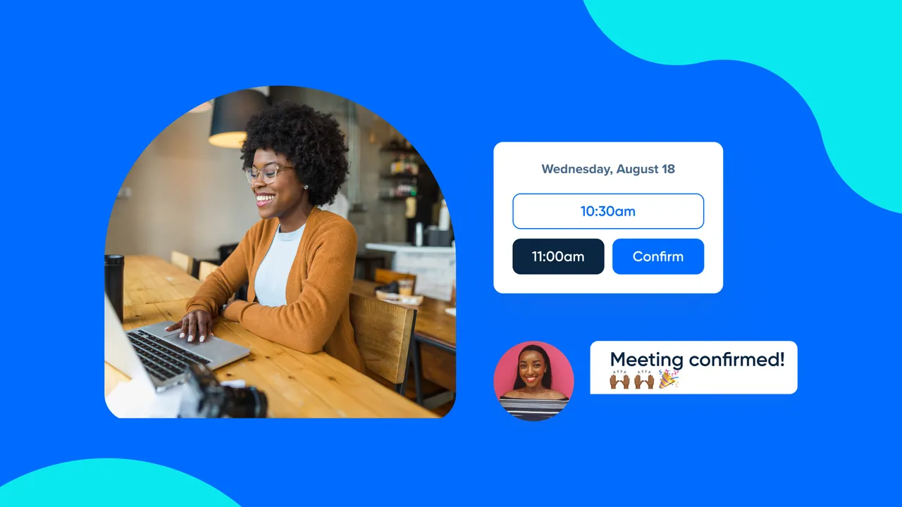 Calendly brand asset featured on calendly.com
