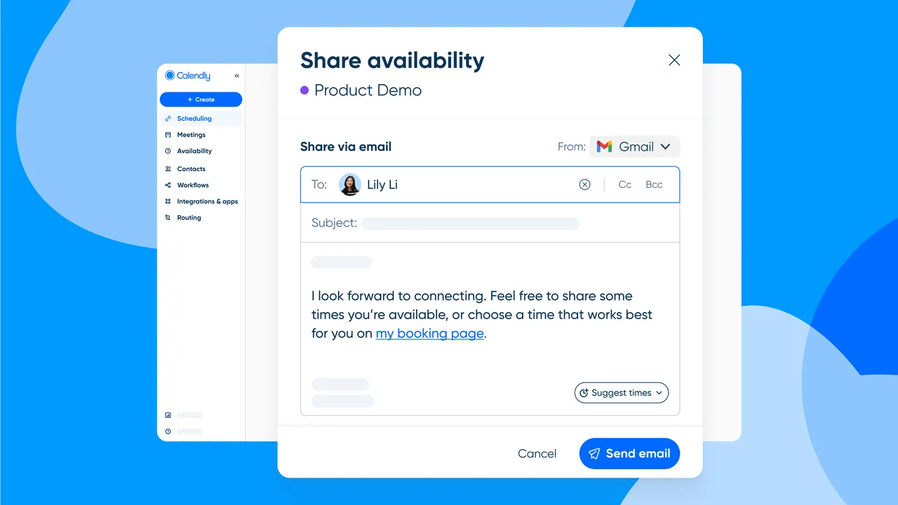 Calendly brand asset featured on calendly.com