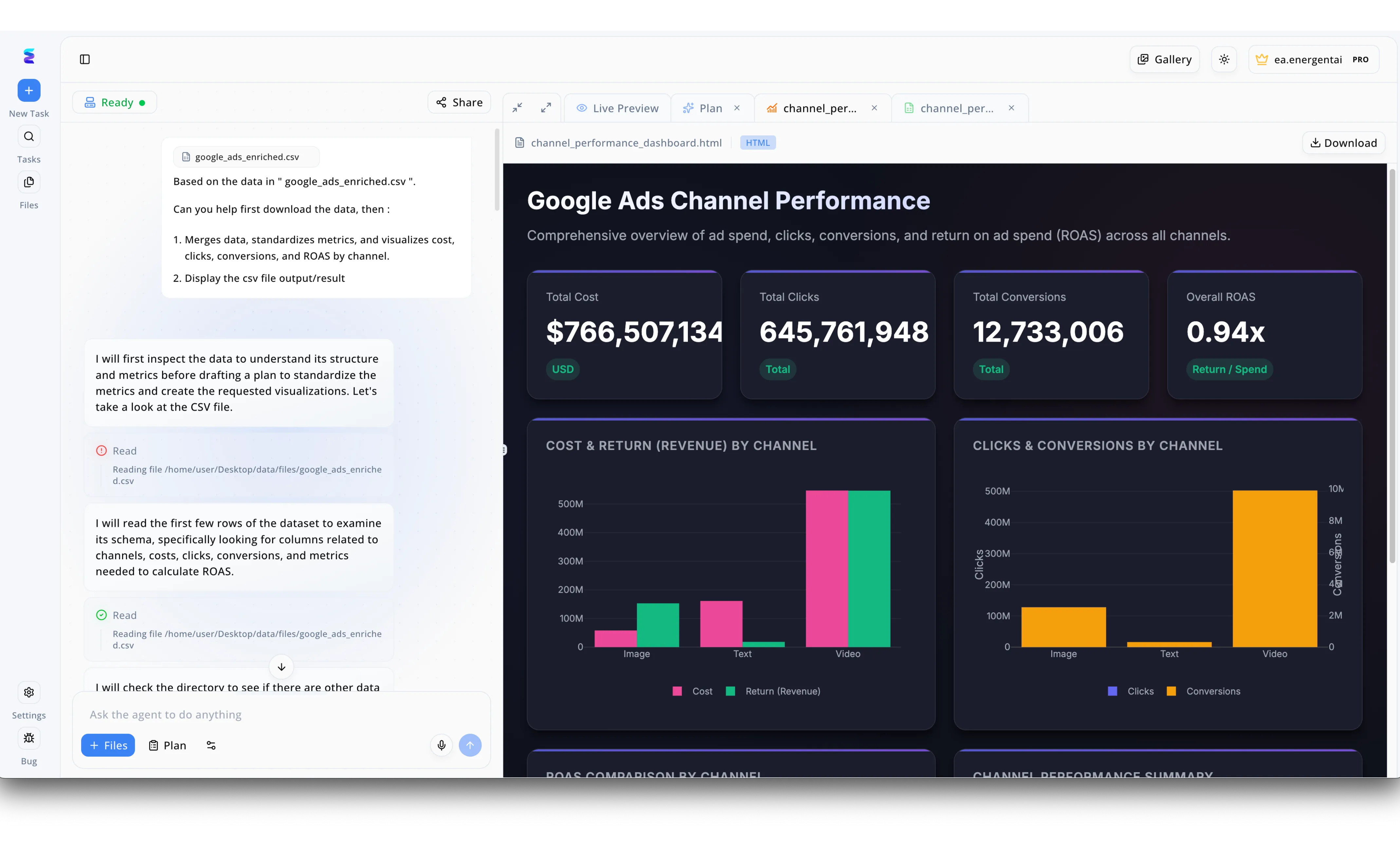 CambioML brand asset featured on energent.ai