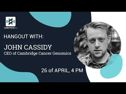 Cambridge Cancer Genomics brand asset featured on youtube.com