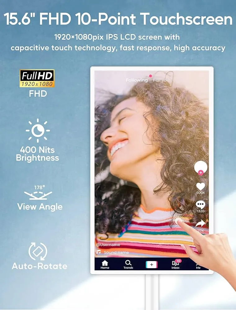 Capacitive brand asset featured on amazon.com