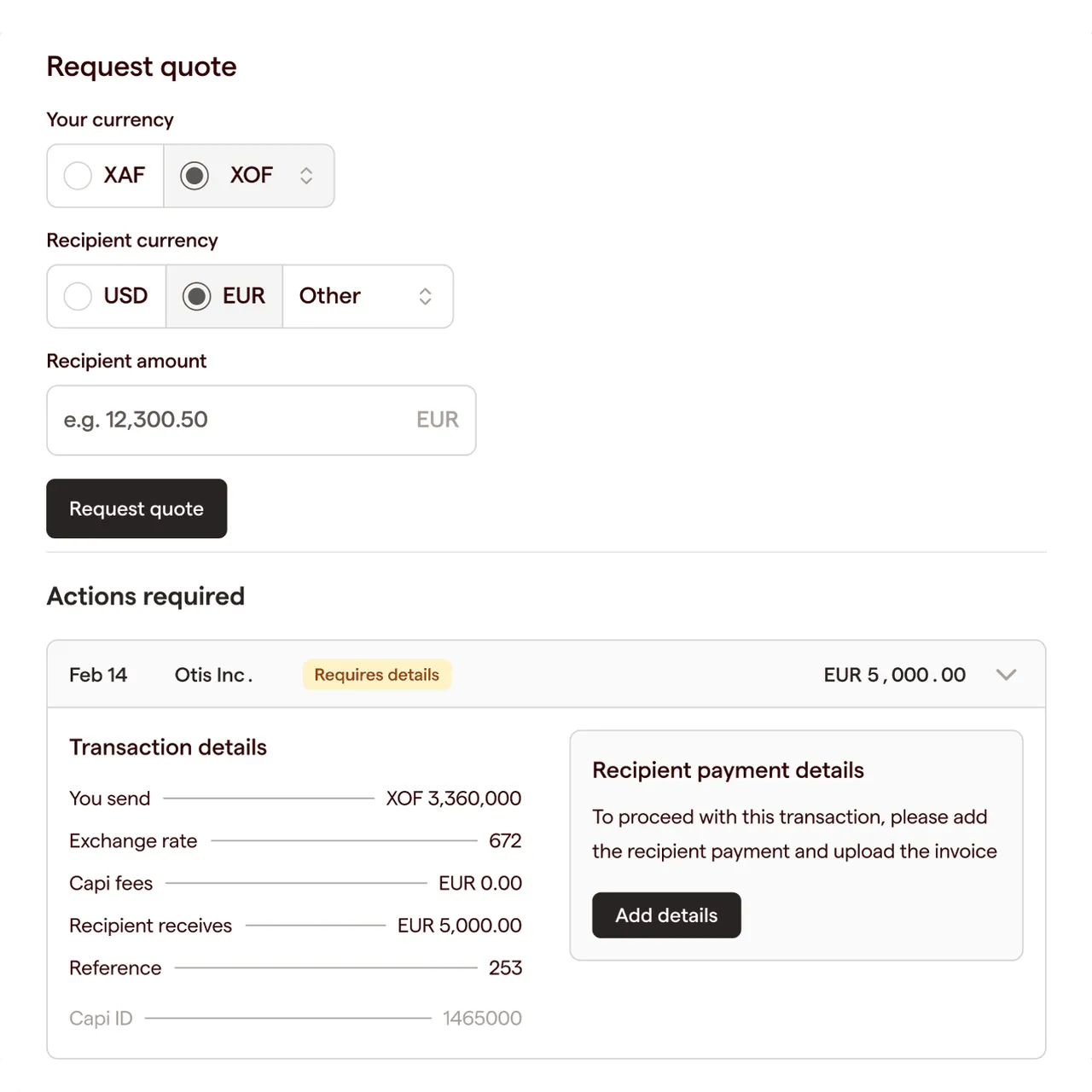 Capi Money brand asset featured on capimoney.com