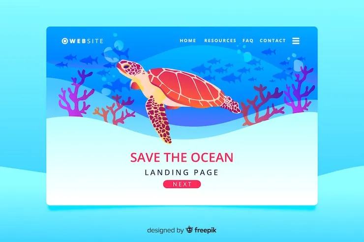 Caretta brand asset featured on freepik.com