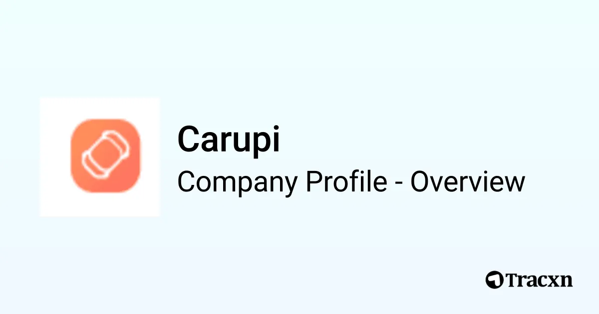 CARUPI brand asset featured on tracxn.com