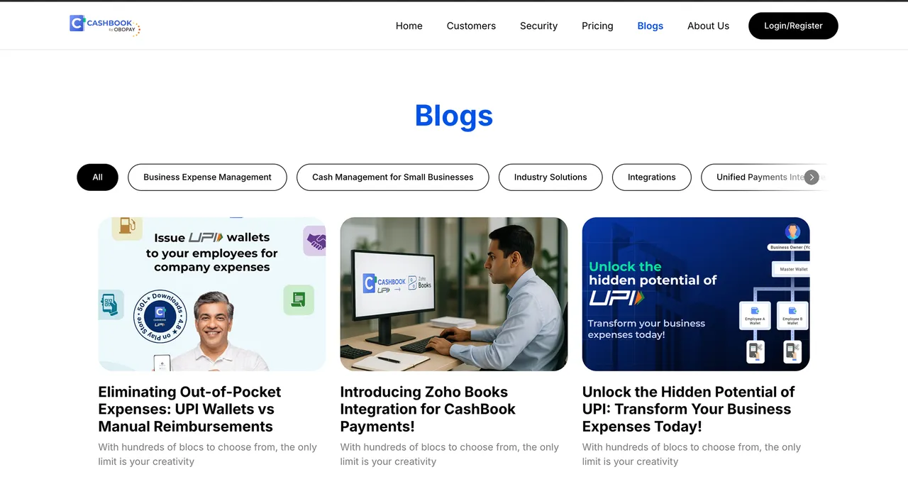 CashBook brand asset featured on cashbook.in