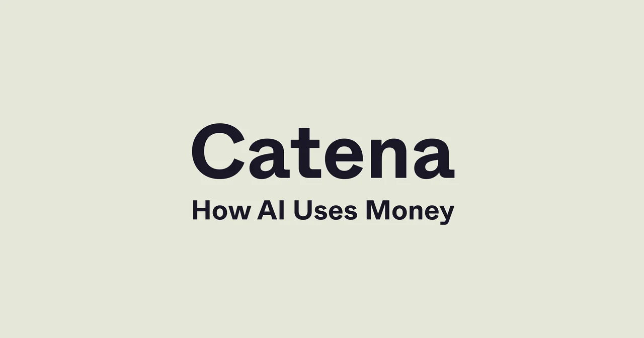 Catena Labs brand asset featured on catenalabs.com