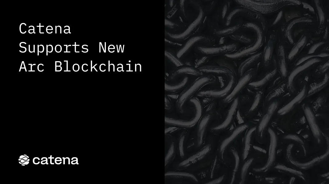 Catena Labs brand asset featured on catenalabs.com