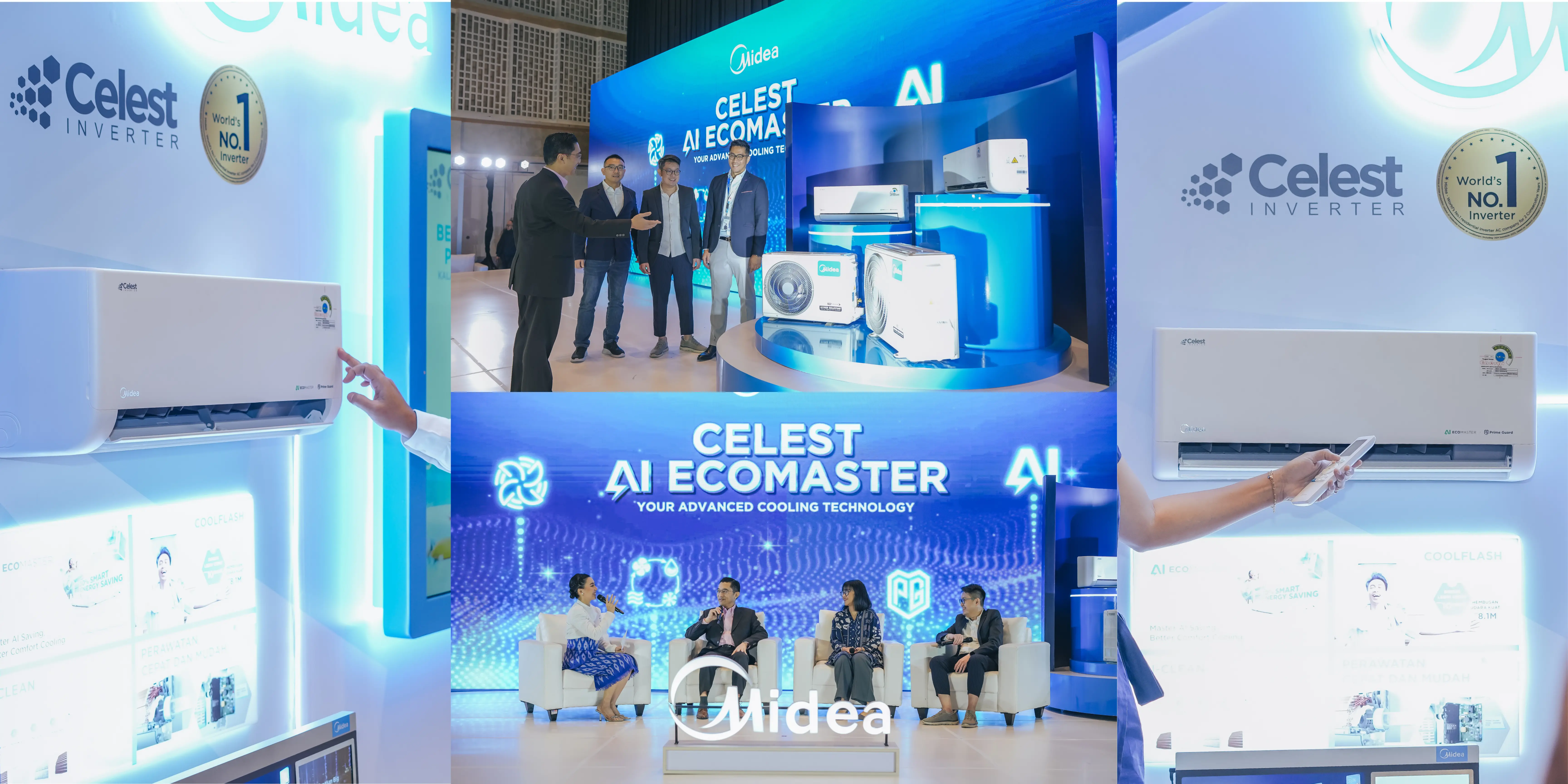 Celest brand asset featured on midea.com