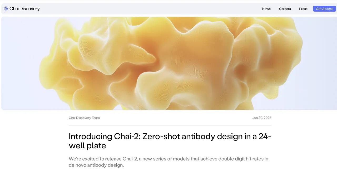 Chai Discovery brand asset featured on rundown.ai
