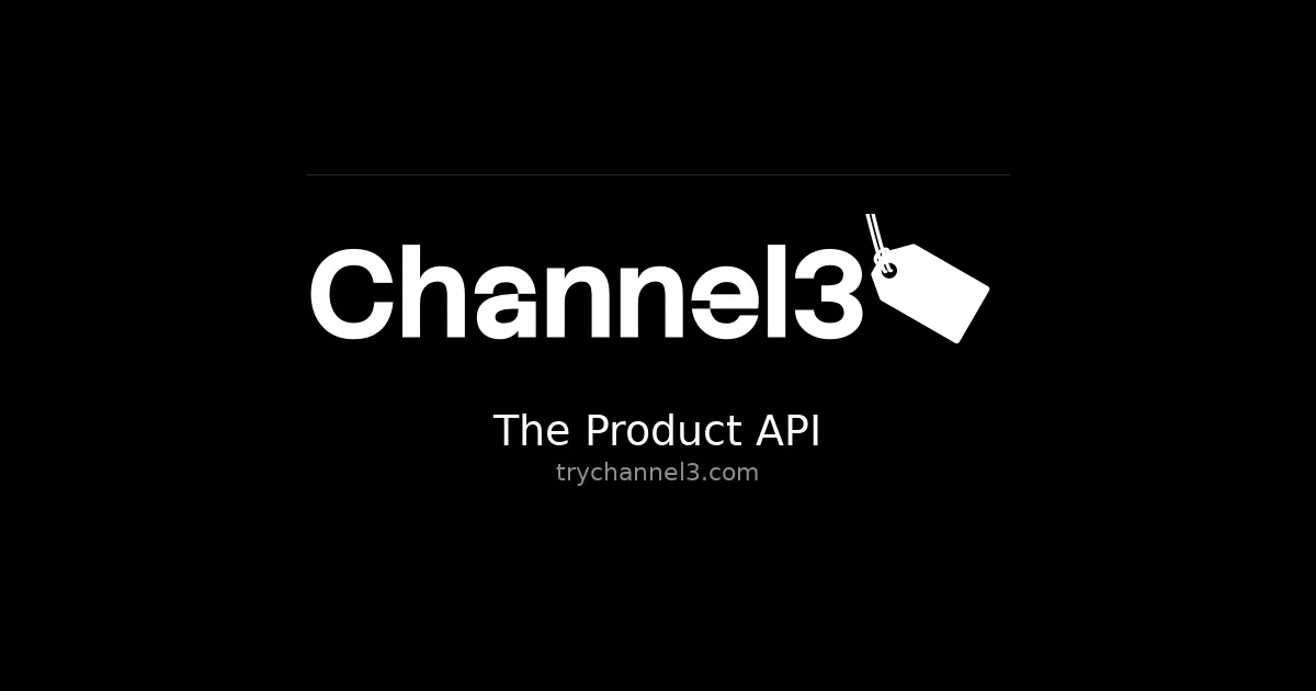 Channel3 brand asset featured on trychannel3.com