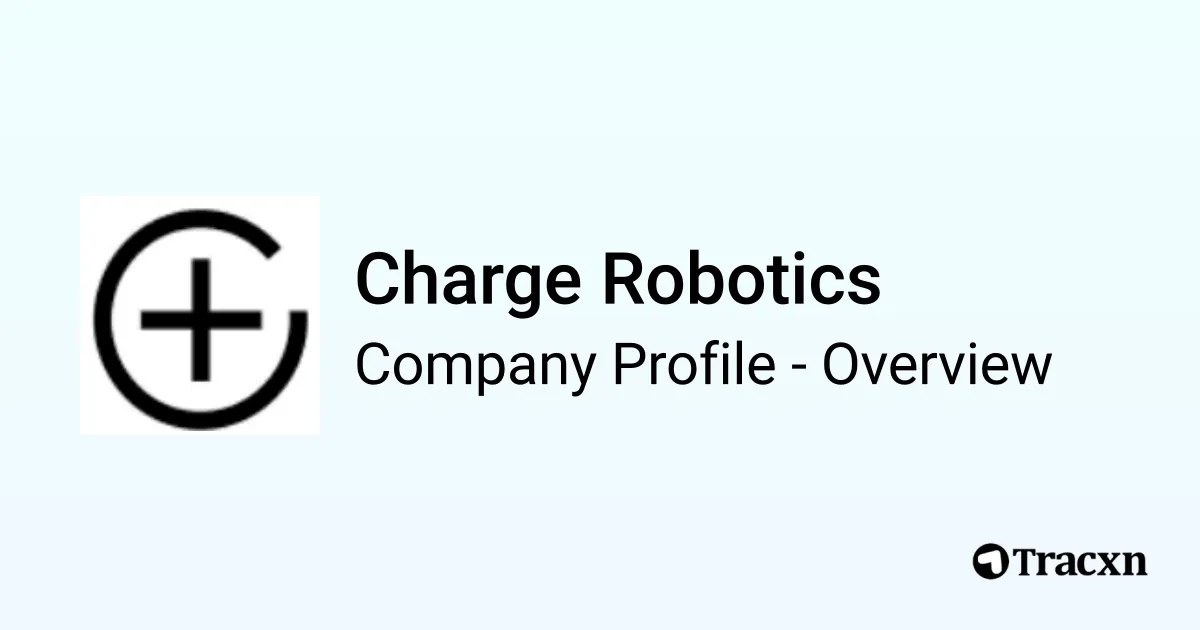 Charge Robotics brand asset featured on tracxn.com
