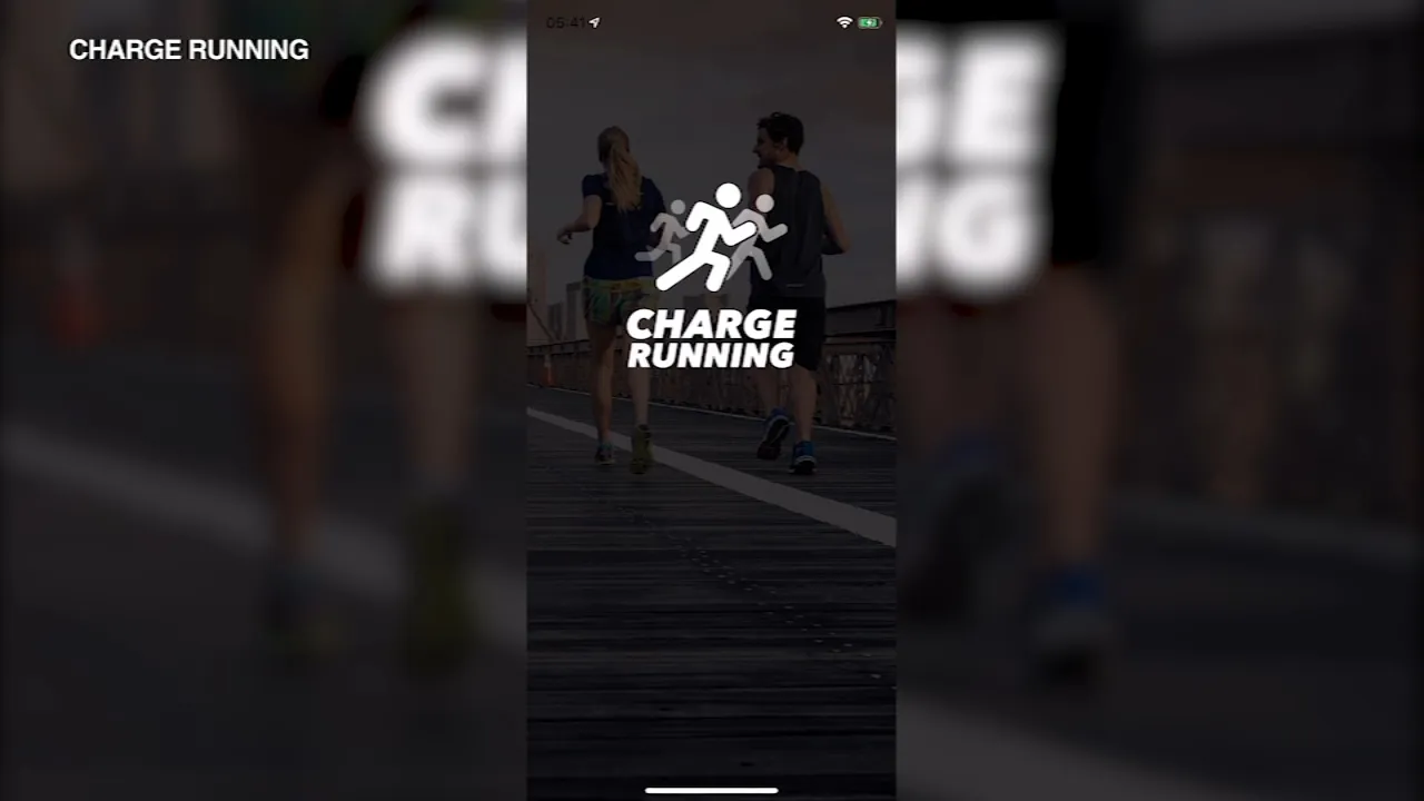 Charge Running brand asset featured on abc7chicago.com