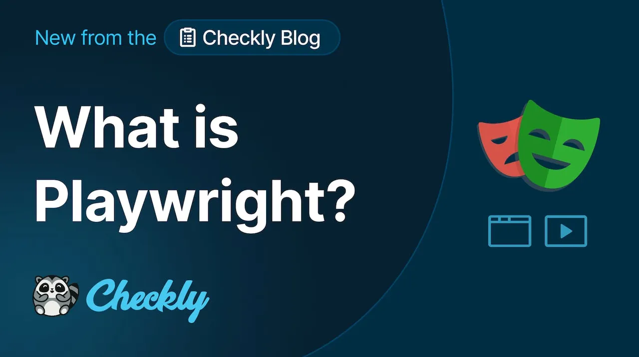 Checkly brand asset featured on checklyhq.com