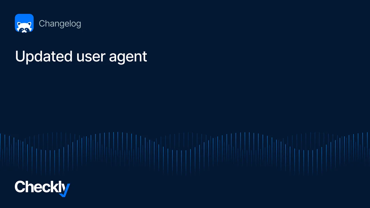 Checkly brand asset featured on feedback.checklyhq.com
