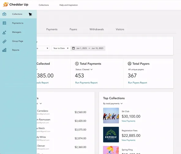 Cheddar brand asset featured on cheddarup.com