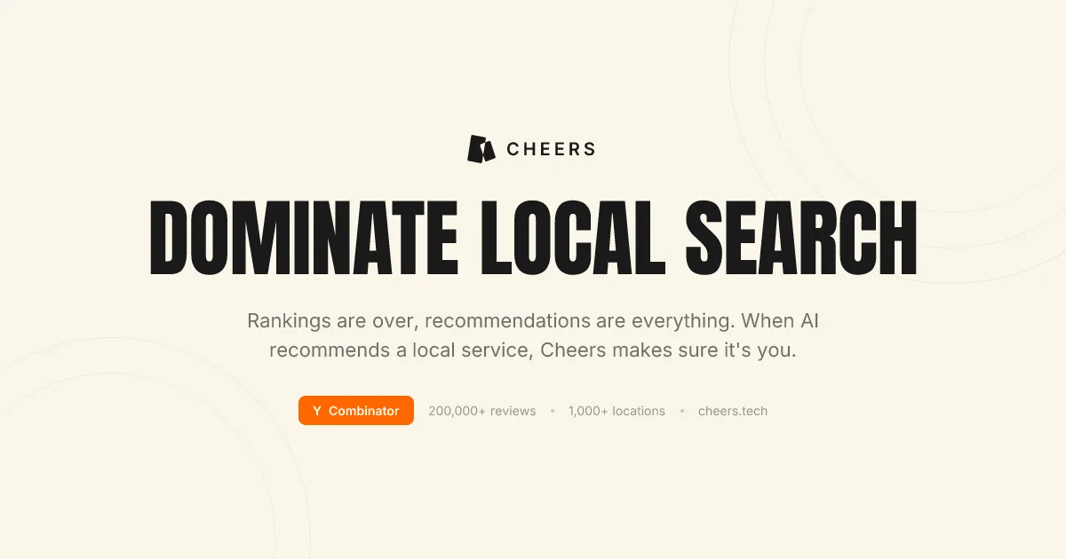 Cheers brand asset featured on cheers.tech