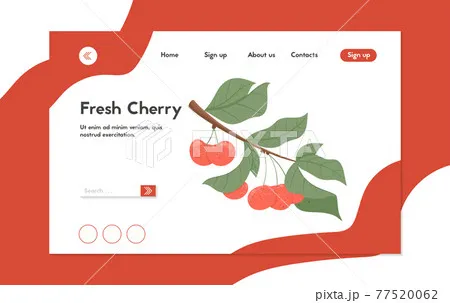 Cherry brand asset featured on pixtastock.com