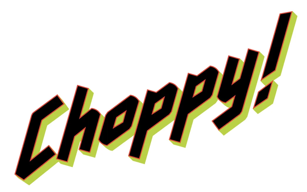 Choppy! brand asset featured on eatchoppy.com