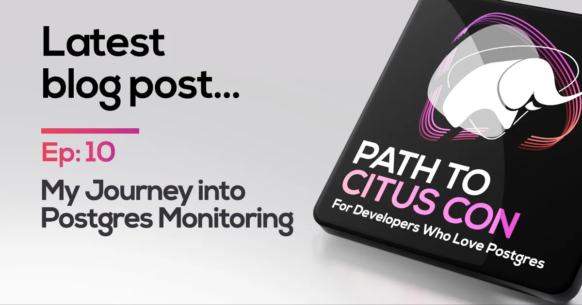 Citus Data brand asset featured on citusdata.com