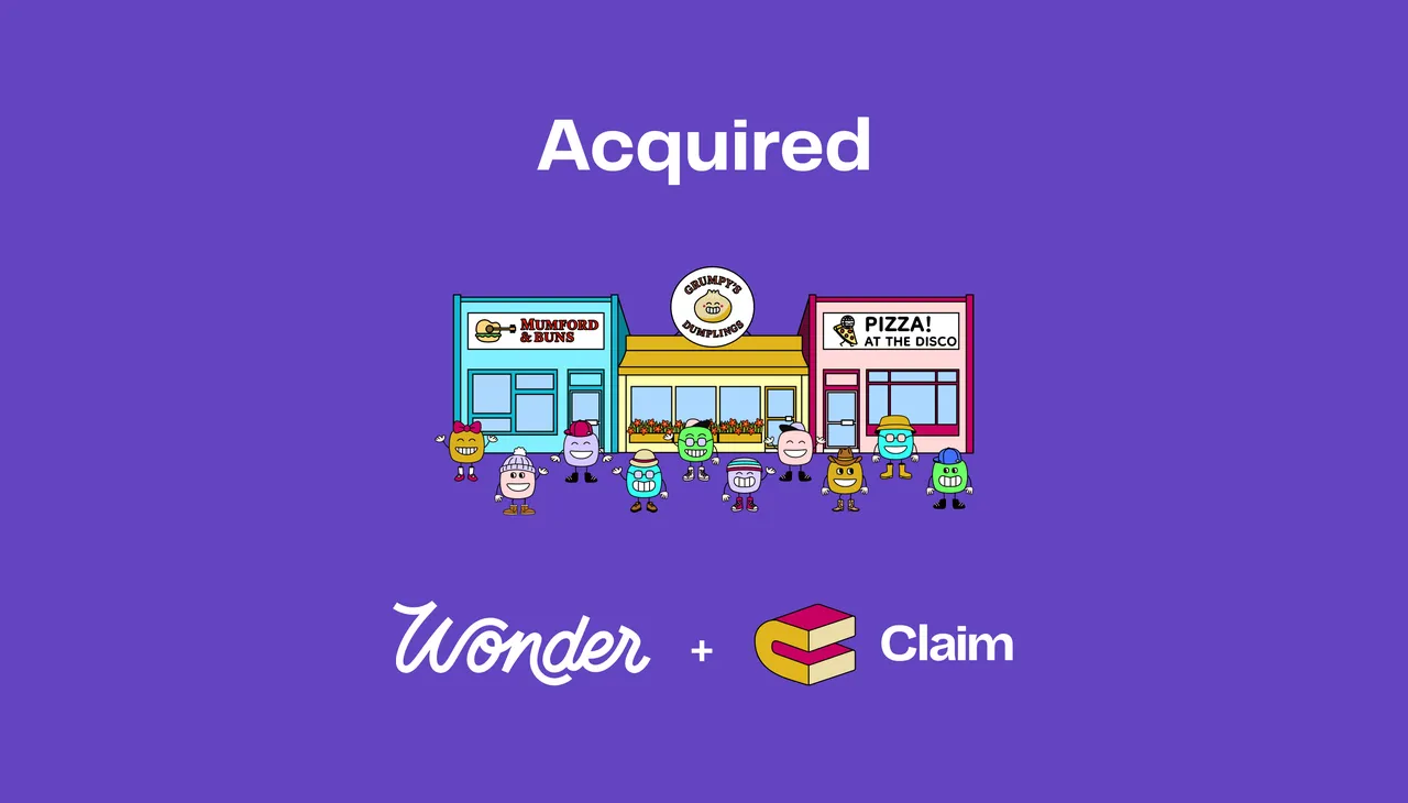 Claim (Acquired by GrubHub) brand asset featured on claim.co