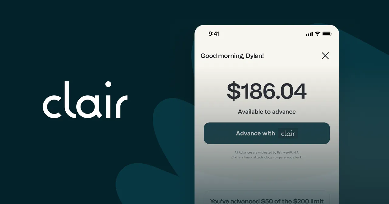 Clair brand asset featured on getclair.com