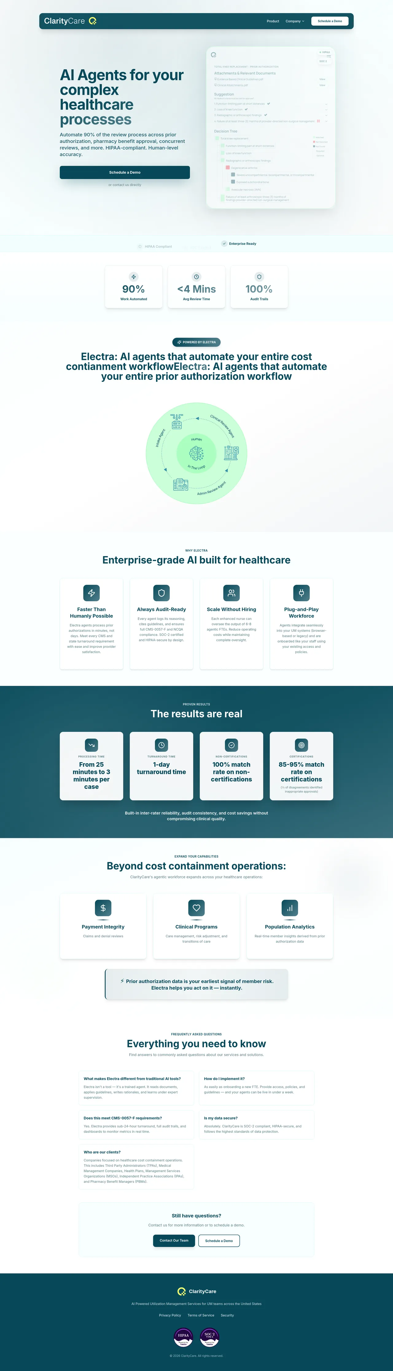 ClarityCare brand asset featured on claritycare.ai