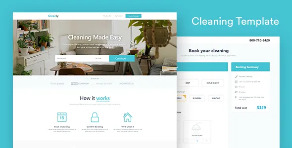 Cleanly brand asset featured on themeforest.net