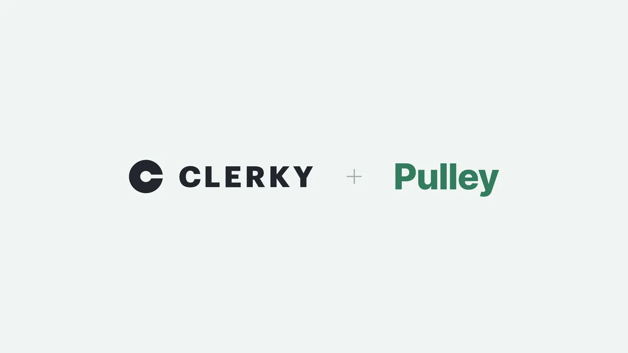 Clerky brand asset featured on clerky.com